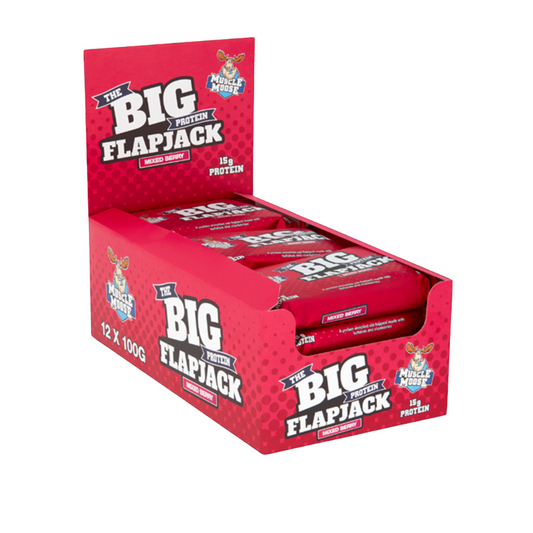 Muscle Moose Big Protein Flapjack 12x100g